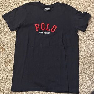 Vintage Polo Jeans Company Black T-Shirt